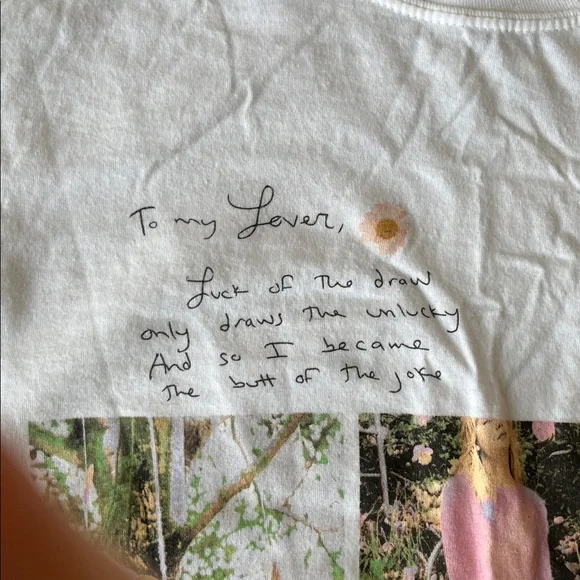 Taylor Swift Daylight Long Sleeve Shirt Lyrics - Picture 2 of 8